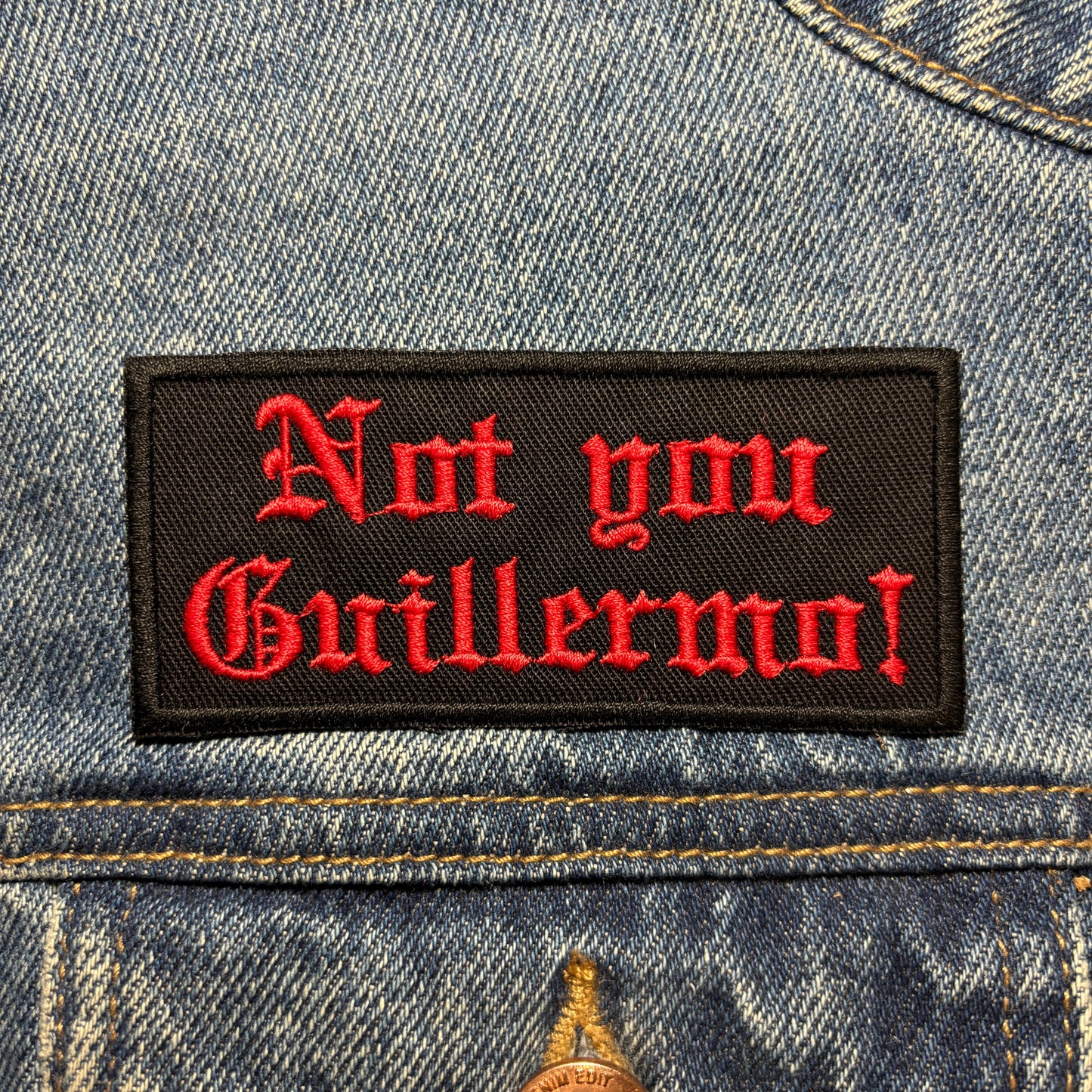 Not You Guillermo!