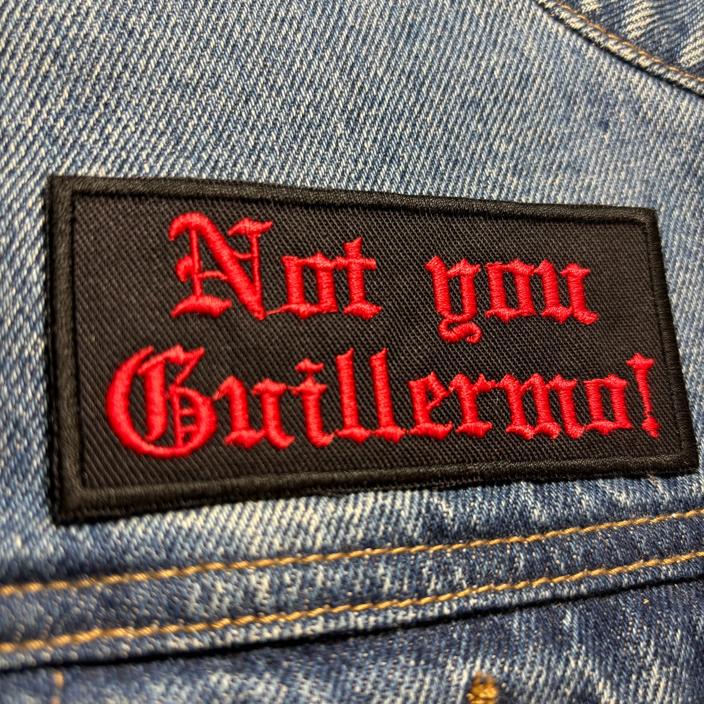 Not You Guillermo!