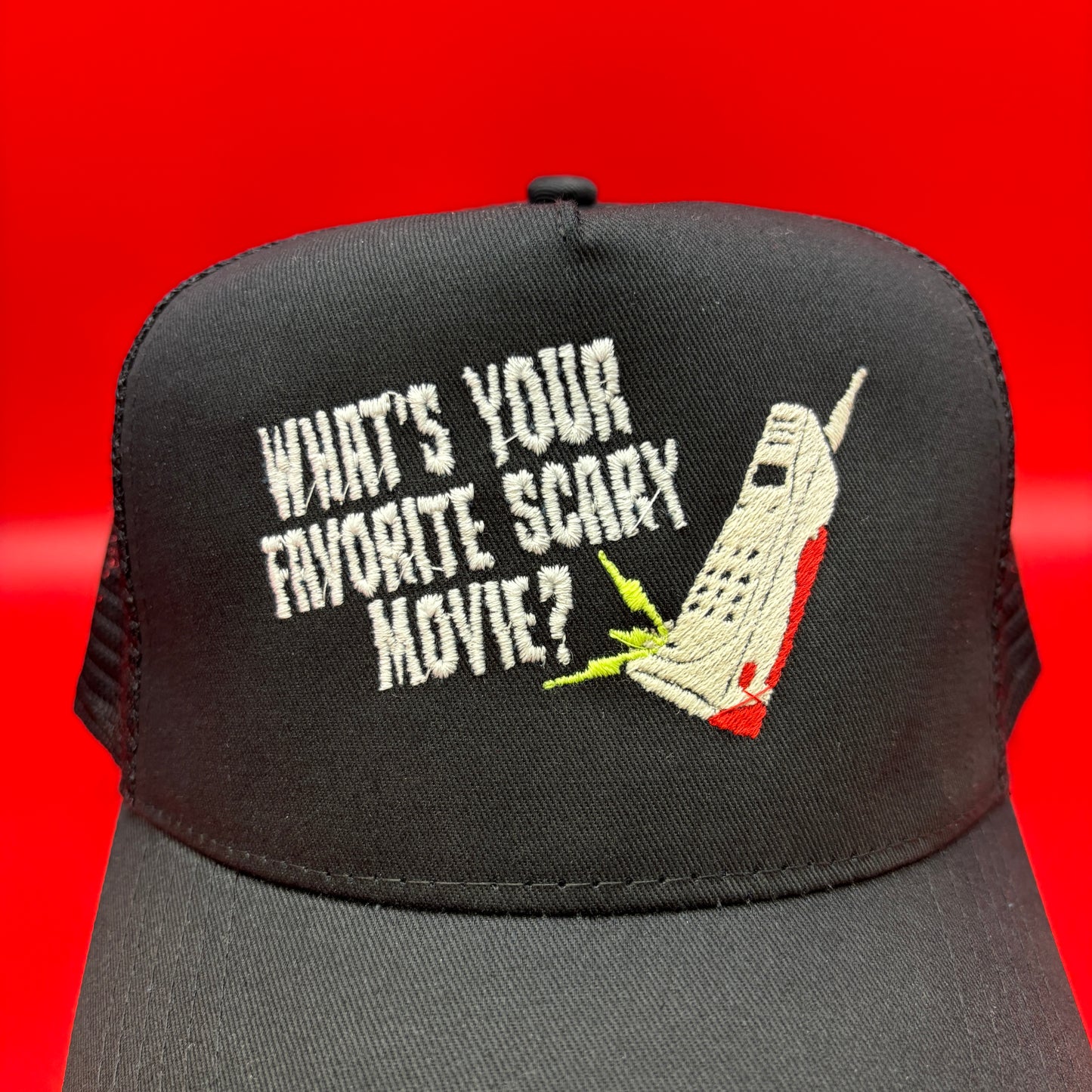Scary Movie Trucker Cap